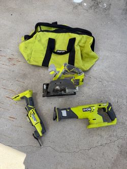 Ryobi Circular Saw, Reciprocating Saw, and Multitool
