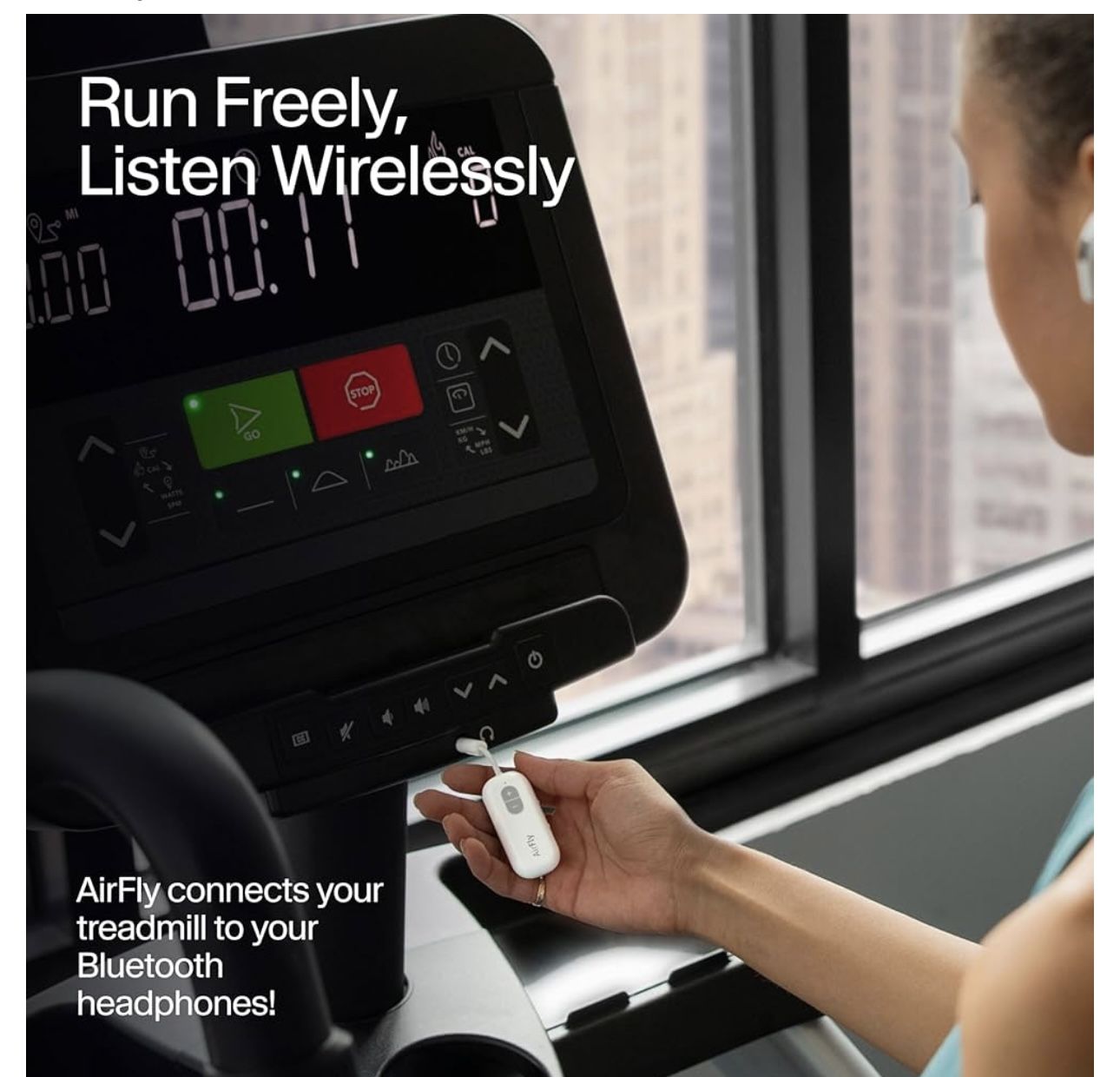  AirFly SE | Bluetooth Wireless Transmitter/Adapter for AirPods/Wireless, Headphones; Airplane and Gym Use