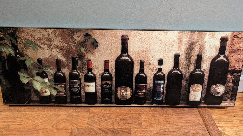 Wall Art (Wine Bottles)