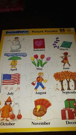 Patch 25 piece puzzle