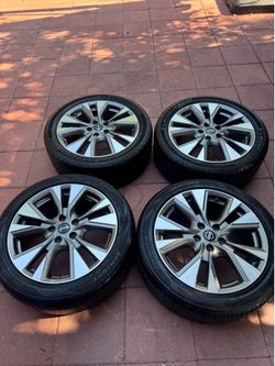 Wheels and tires