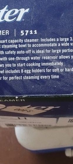 Oster Food Steamer