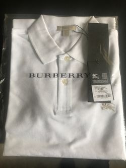 New Burberry polo mens