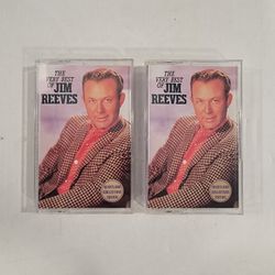 Jim Reeves Cassette Tapes ~ Set of 2 ~ The Very Best of Jim Reeves Albums 1 & 2