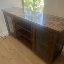 60” TV Console Cabinet