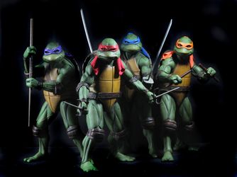 Teenage Mutant Ninja Turtles (1990 Movie) 1/4th Scale Set of 4