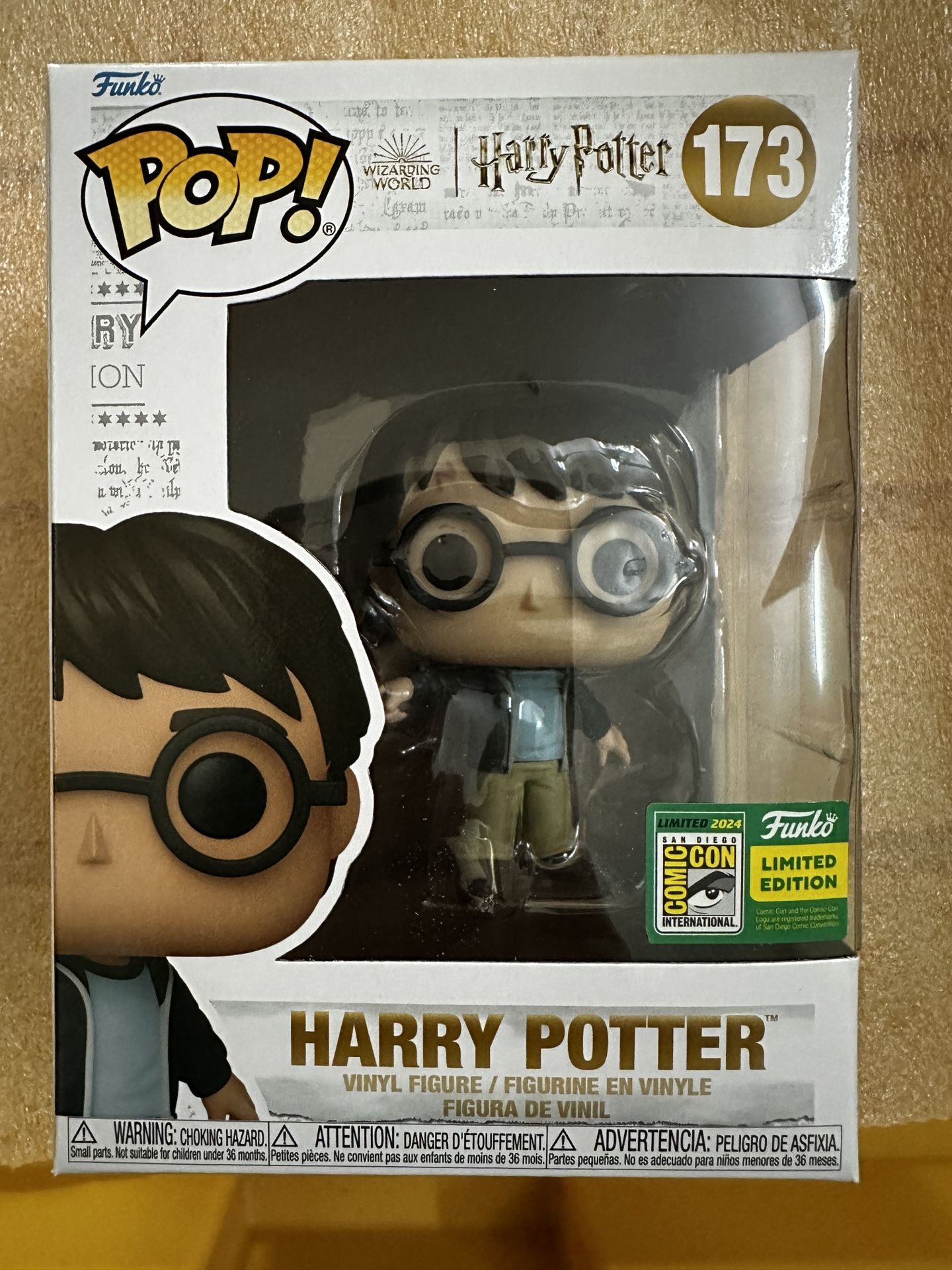 SDCC Con Sticker Harry Potter