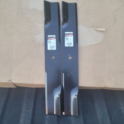 (2) New Copperhead 20-1/2" Lawn Mower Blades #15-6441