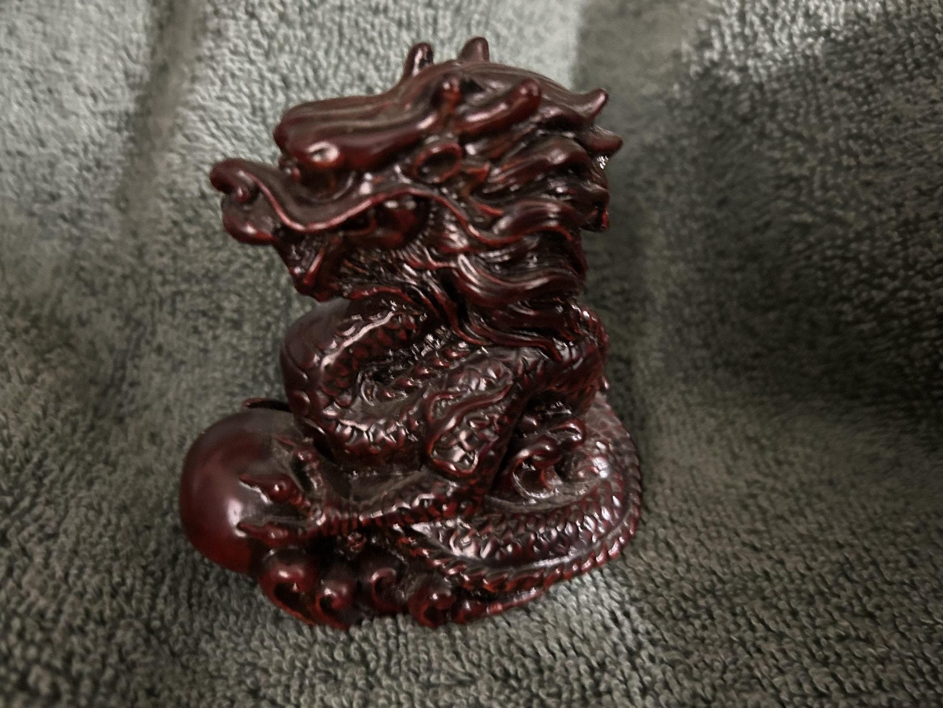 Chinese dragon figurine