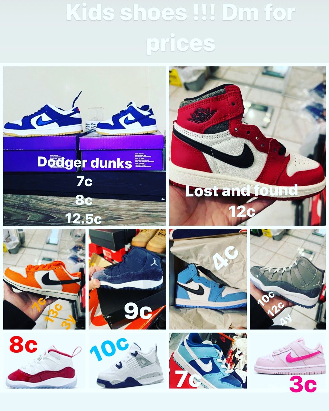 Kids Shoes For Sale !!!