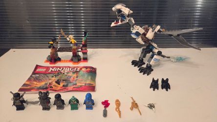 Lego ninjago 70753 complete 70748 incomplete plus mini figures