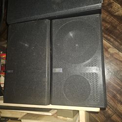 Two KEF Q100,s