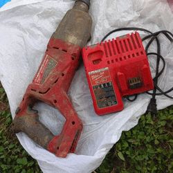 Milwaukee Rotary Hammer Drill and Charger 