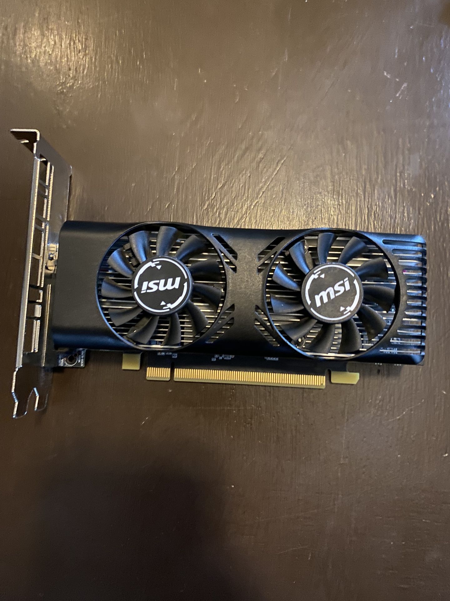 Mini MSI GeForce GTX 1650 Low Profile Video Card