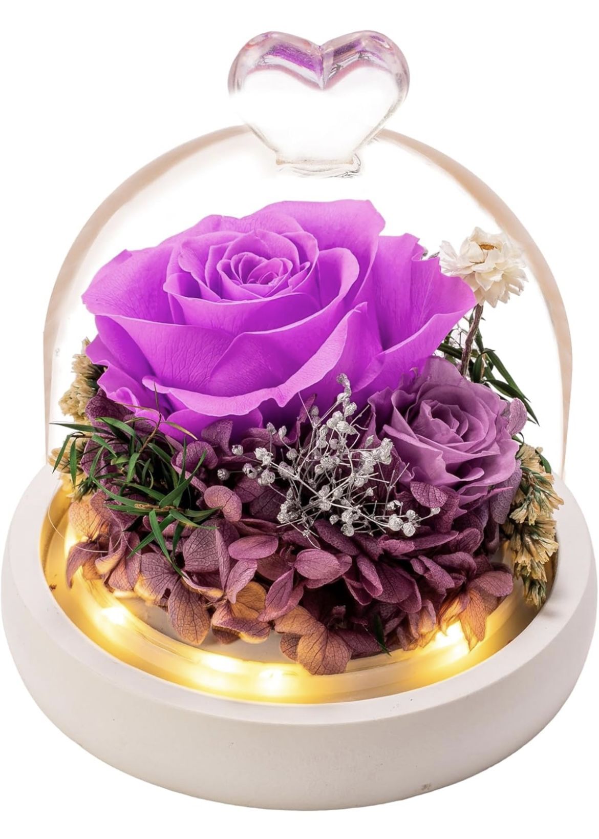 Brand new Preserved Flower Bouquets - Forever Roses Birthday Gifts for Women (Battery Included)