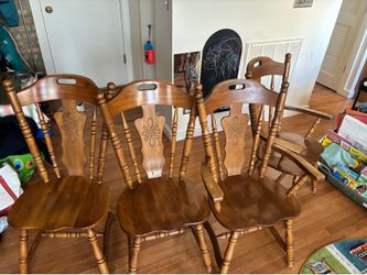 Vintage Dining Room Chairs (set of 4)