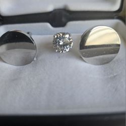 Cuff Links And Single Earring!