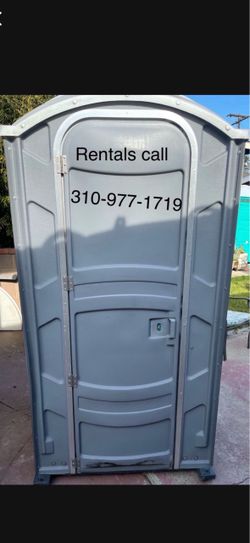 Portable restrooms