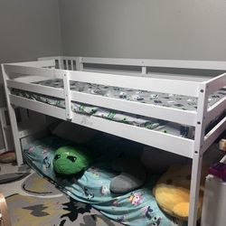 Low Loft Bed Frame