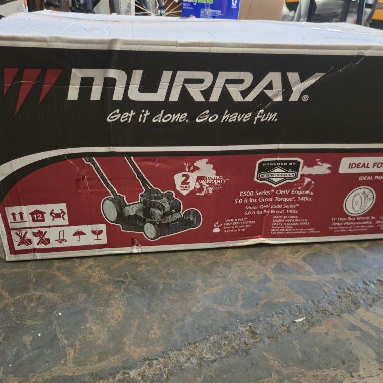 Murray 21 in. 140 cc Briggs and Stratton Walk Behind Gas Push Lawn Mower