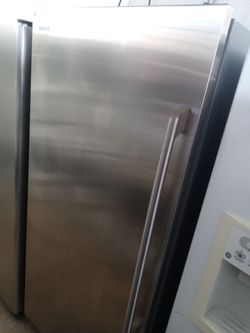 Electrolux stainless steel upright freezer - Free delivery