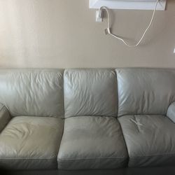 Single Tan Couch 