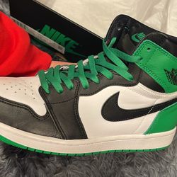 Jordan 1 Lucky Green/ Size 10.5/170$