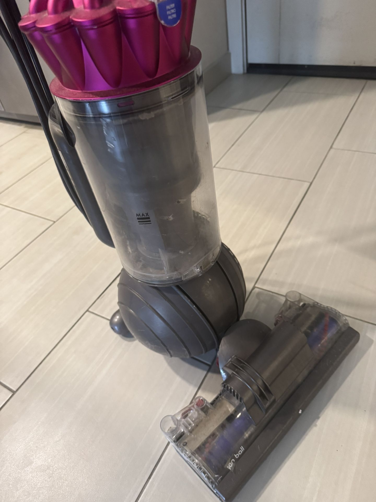 Barely Used Dyson ball vacuum