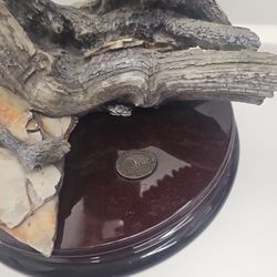 Giuseppe Armani Eagle Sculpture Florence Italy Porcelain Statue READ