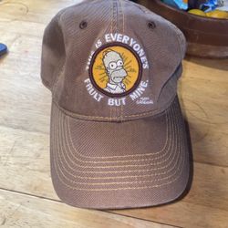 The Simpsons 2007 Kwik-E-Mart 711 Pop Up Homer Ball Cap