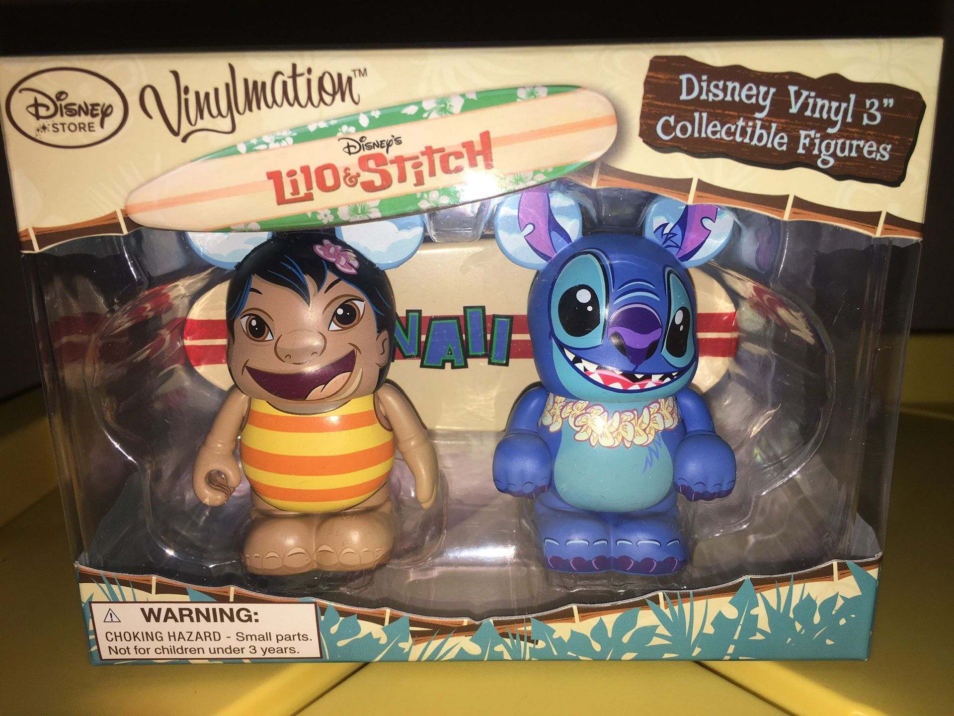 Disney 3" Vinylmation Lilo and Stitch Combo Set - Disney Store Exclusive