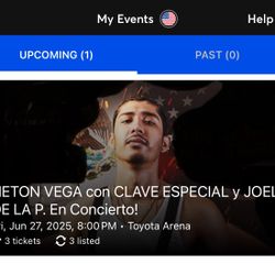 Neton Vega Toyota Arena Friday’s Show