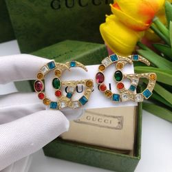 New Color Diamond Stud Earrings