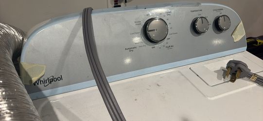 Whirlpool electric clothes drying machine