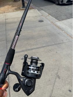 Ugly Stik Spinning Combo, 6'6" Medium Fishing Rod, 6000 Size Reel pursuit
