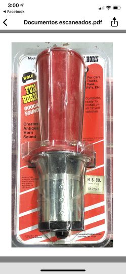 Model 330 fun horn 12 volt