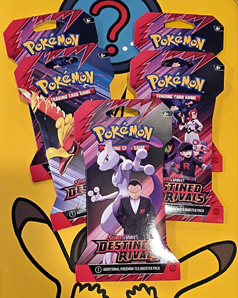 Pokemon Destined Rivals Booster Pack (5)