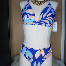 Colorful Two Piece Bikini 