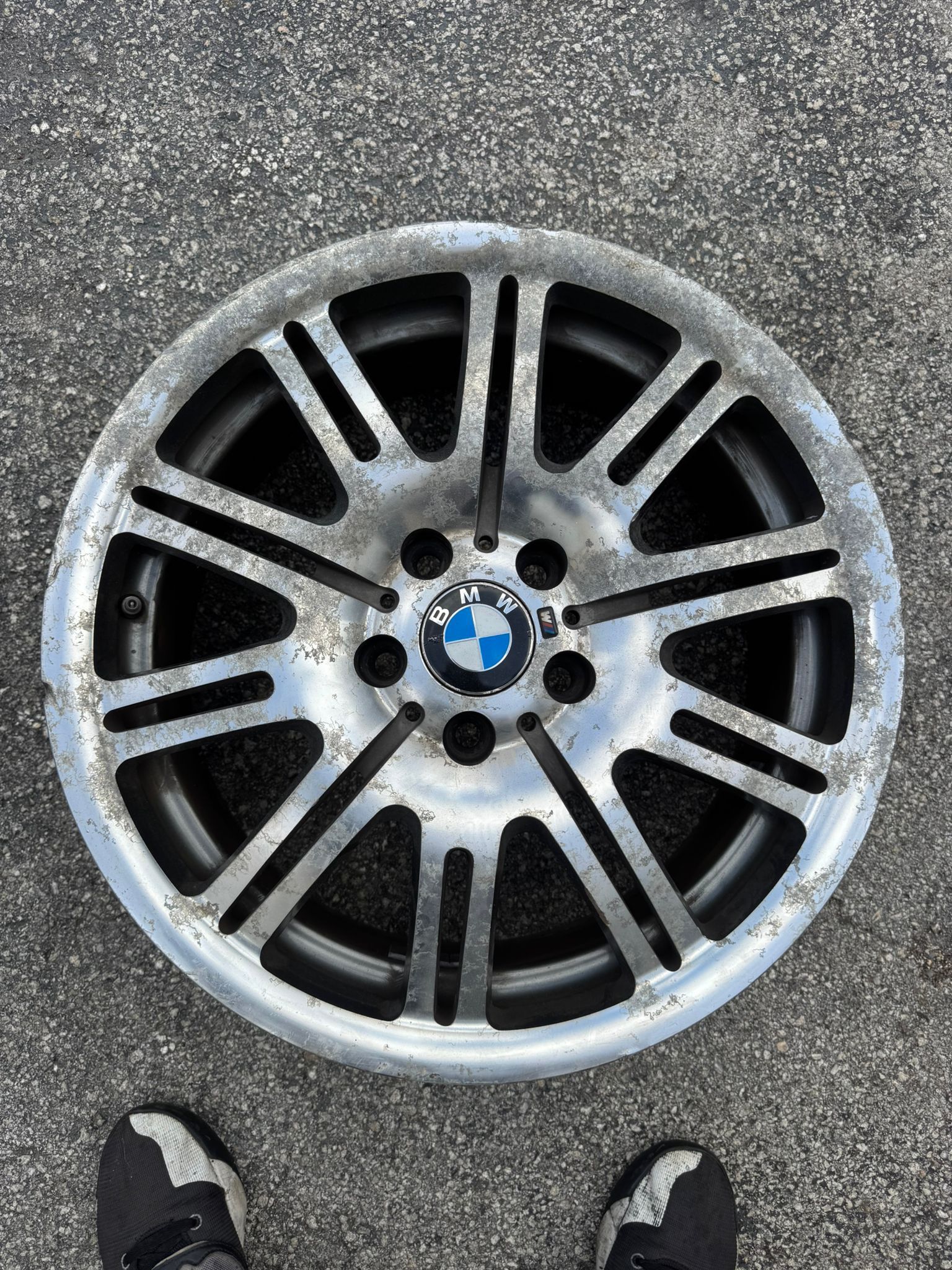 1 Spare Rim 18 BMW 5 Lugs 120 mm