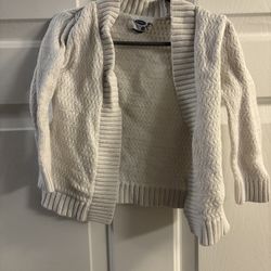 3T Old Navy Cream Cardigan