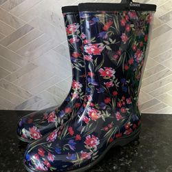 Women's Slogger 10" Waterproof Rain Boots Size 8 