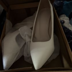 White Pumps