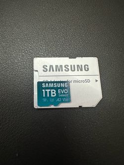 Samsung EVO Select 1TB MicroSD Card with Adapter