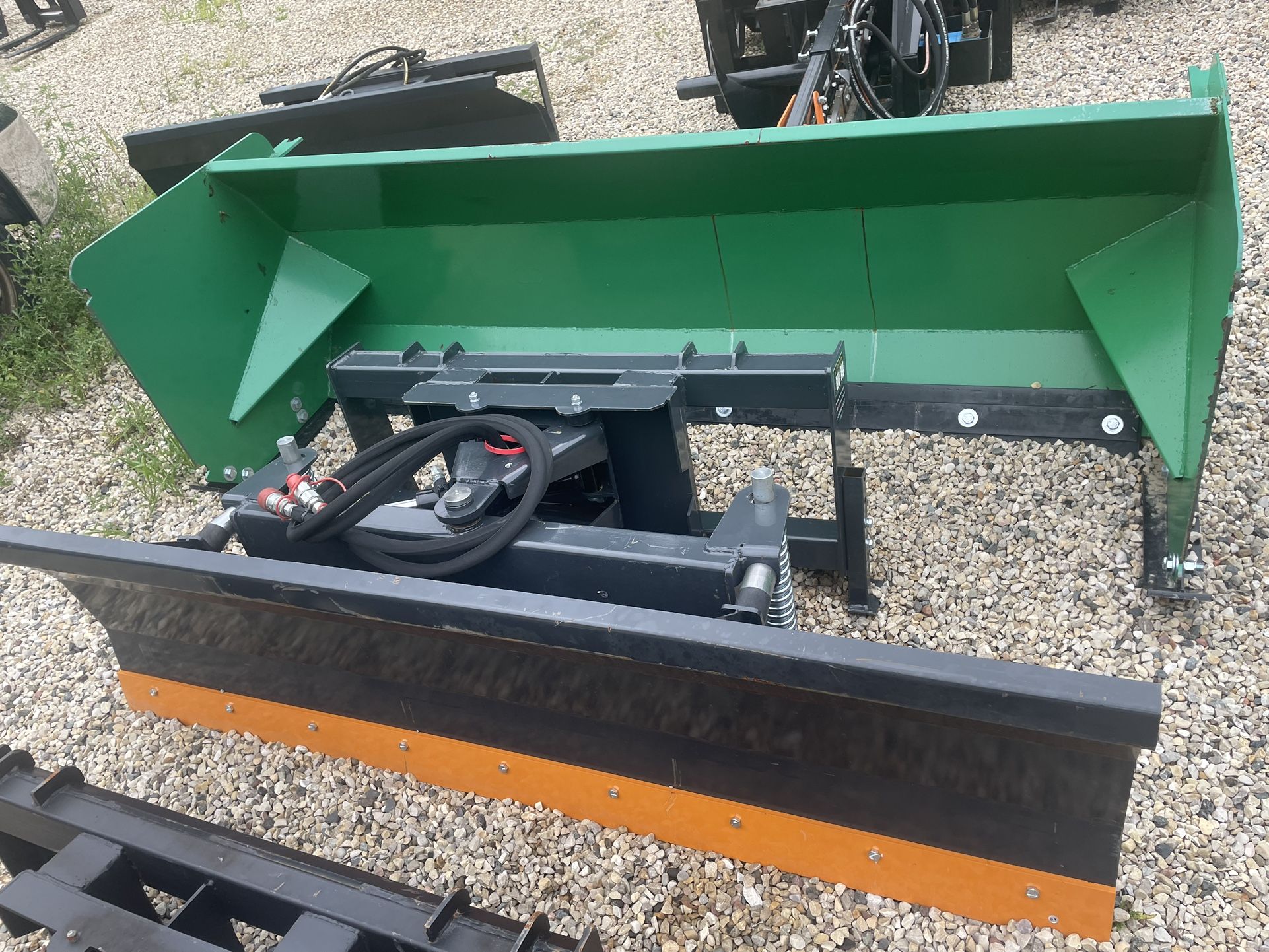 Skid Steer Snow Plow
