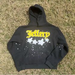 Sp5der jeffrey hoodie size medium