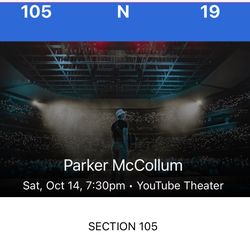Parker McCollum Concert At YouTube theater 10/14