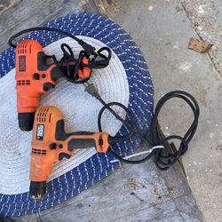 Black & Decker Drills 