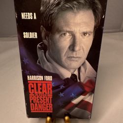 Clear And Present Danger (Harrison Ford) VHS 