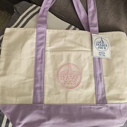 Trader Joe's Lavender Tote