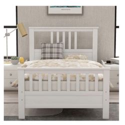 Twin Bed With Mattress